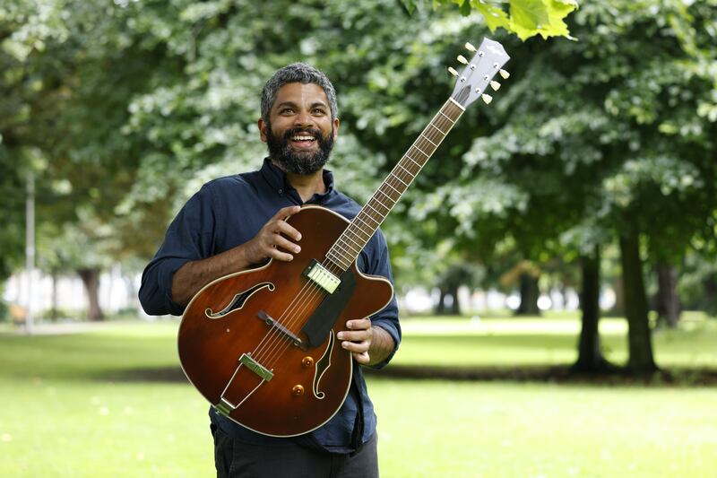 Arjun Desai in Fairview Park, Dublin. Photograph: Nick Bradshaw