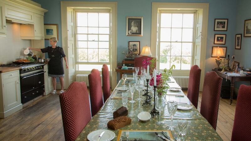 Constance Cassidy in her kitchen at Lissadell House, Sligo. Photograph: James Connolly