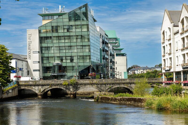 The Glasshouse hotel and Garavogue river.
Photograph: James Connolly