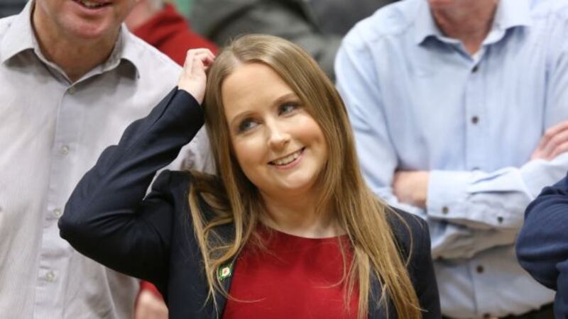 Mairéad Farrell, Sinn Féin TD for Galway West. ‘It’s about hitting the ground running for myself.’ Photograph: Joe O’Shaughnessy
