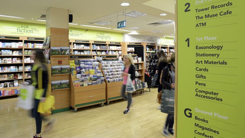 Eason bookshop on O’Connell Street. Photograph: Dave Meehan