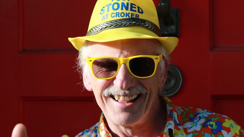 Peter Gandon from Harolds Cross, Dublin ready for the The Rolling Stones at Croke Park. Photograph: Nick Bradshaw