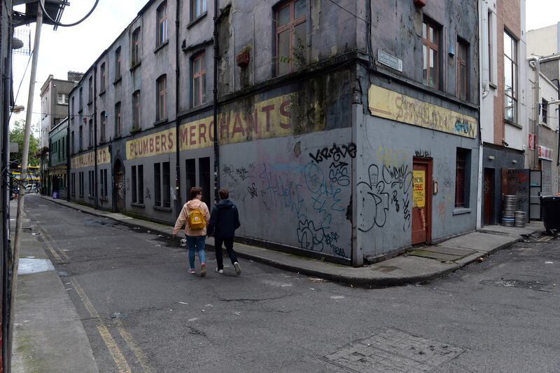 North Lotts laneway in Dublin. Photograph: Eric Luke
