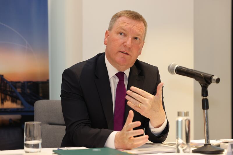 Minister for Finance Michael McGrath has given a commitment to reduce income taxes in the budget, but the reduction is likely to be modest. Photograph: Dara Mac Dónaill