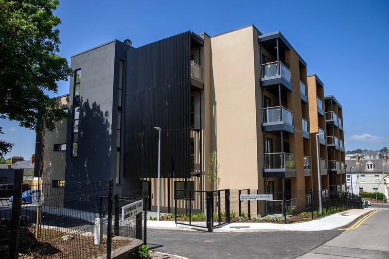 Tuath Housing Association’s Springville House after being developed for residential use. Photograph: Daragh Mc Sweeney/Provision