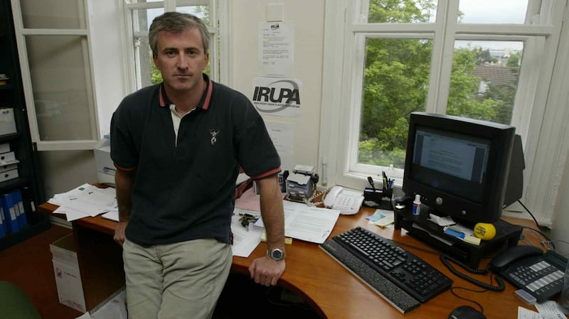 Niall Woods represented the players in their 2004 dispute and is now a player agent. Photo: Billy Stickland/Inpho