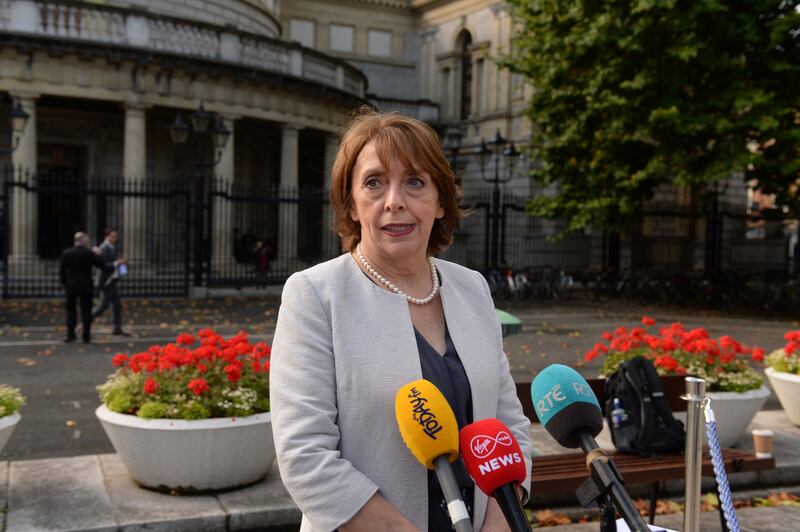 Social Democrats TD Róisín Shortall has labelled Simon Harris’ handling of the maternity hospital issue  as ‘pathetic’ Photograph: Dara Mac Dónaill/The Irish Times
