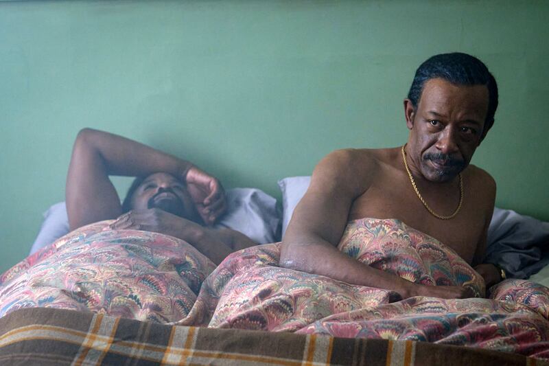 Ariyon Bakare and Lennie James in Mr Loverman. Photograph: Des Willie/Fable Pictures