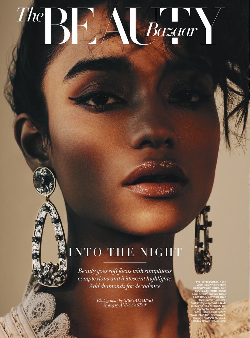 Make-up by Sharon Brugan.