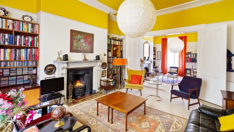 The reception rooms.