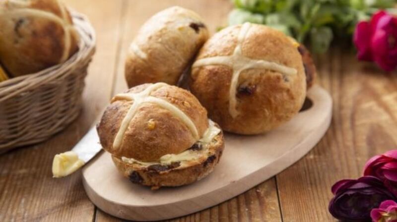 Easy, versatile  hot cross buns.