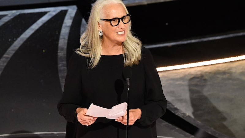 Jane Campion, best director for The Power of the Dog. Photograph: Robyn Beck / AFP via Getty Images