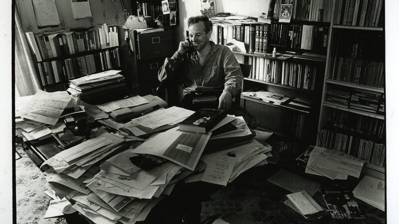 A young Antony Farrell in Lilliput’s first office, circa 1984