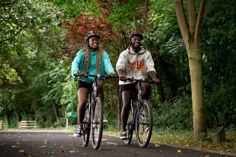 The Rathkeale Hub of the Limerick Greenway. Photograph: Don Moloney
