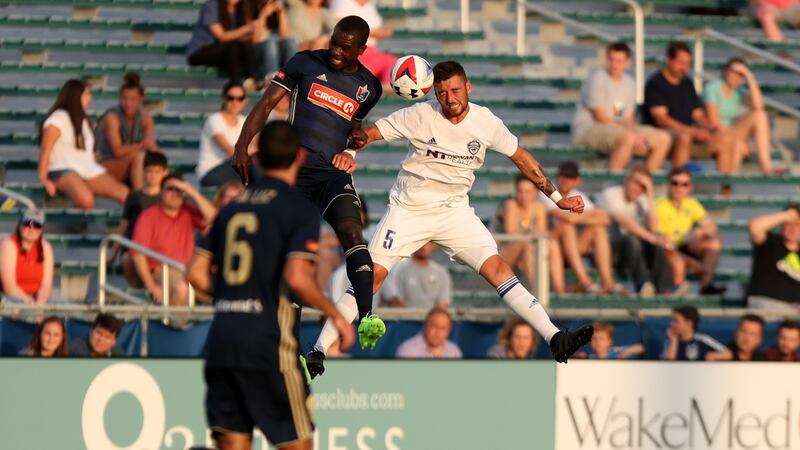 ‘The Jacks’ play in a 2,300 seater stadium outside Charlotte. Photo: Andy Mead/YCJ/Icon Sportswire via Getty Images