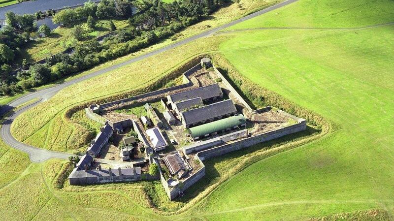 An aerial shot of the historic munitions depot at Phoenix Park