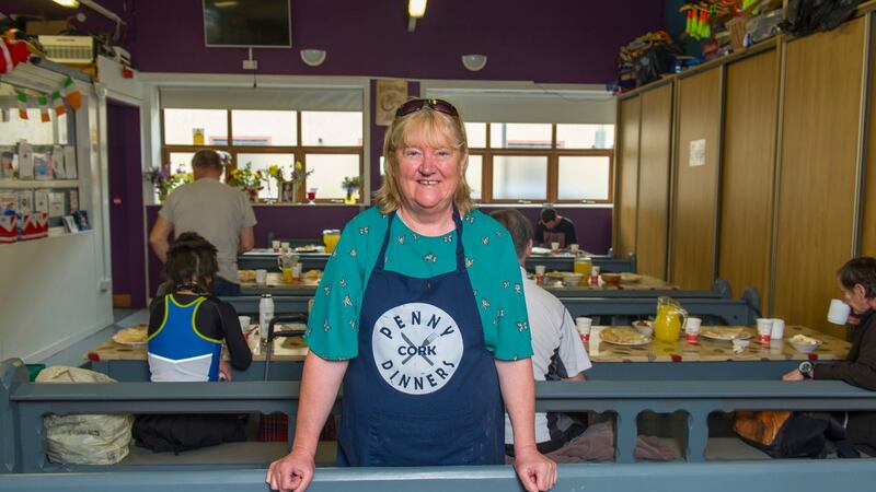 Caitriona Twomey of Cork Penny Dinners: ‘I was fond of Timmy. I knew him so well and for so long.’ Photograph: Michael Mac Sweeney/Provision