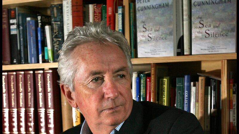 Peter Cunningham at home in Donadea. Photograph: Brenda Fitzsimons