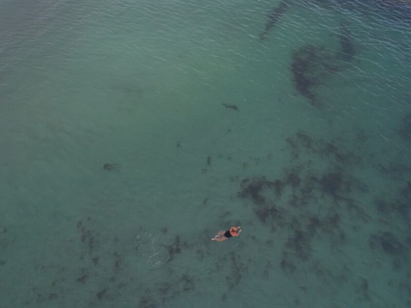 Miriam Mulcahy:  'And then there is the Atlantic, wild, clear, unpredictable and magnificent. It holds secrets you have to go deep and far to hear. It’s a startling, vivid green that other seas dream of being.' Photograph: Valerie O'Sullivan