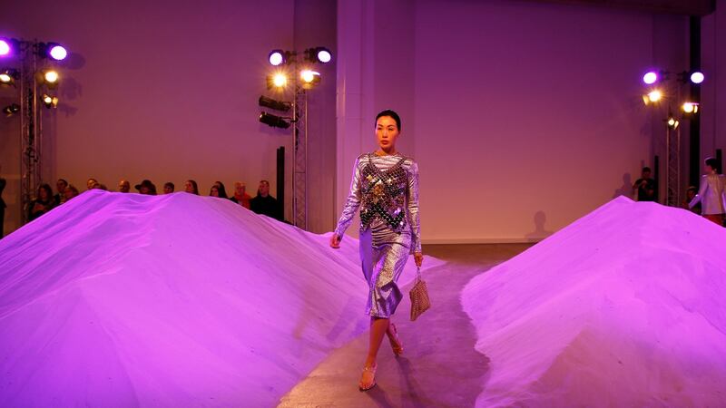 The BT 2020 Fashion show at the Douglas Hyde Gallery in Dublin. Photograph Nick Bradshaw/The Irish Times