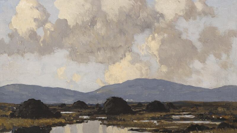 West of Ireland Bog by Paul Henry
