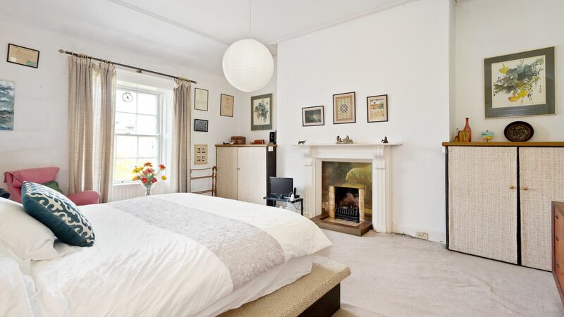 One of the bedrooms.