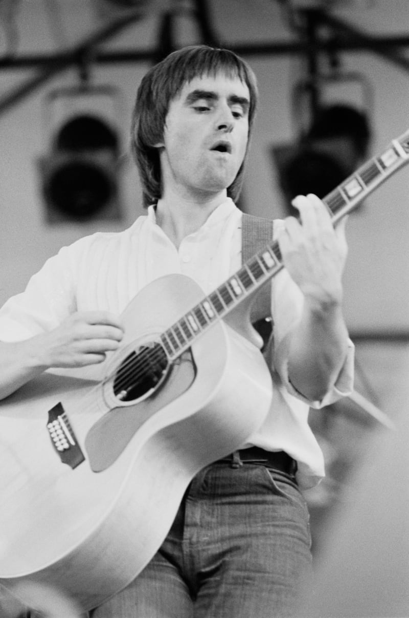 Chris de Burgh performing at the Dr Pepper Central Park Music Festival in Central Park, New York City, June 1979. Photograph: Michael Putland/Getty Images