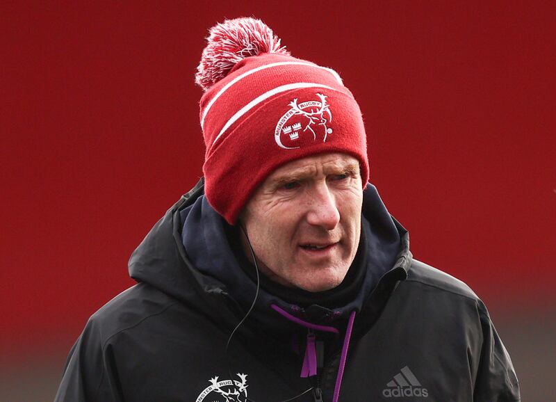Ian Costello: will take up a new role as head of rugby operations at Munster the end of this season. Photograph: Tom Maher/Inpho 