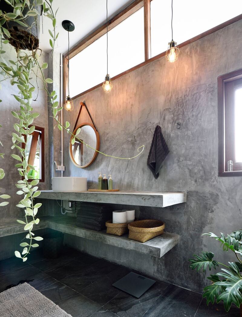 Fancy soap and hanging plants prove you’re in control of your home. Photograph: Carlina Teteris/Getty