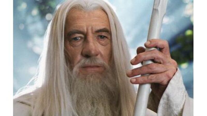 Ian McKellen as Gandalf in Lord of the Rings
