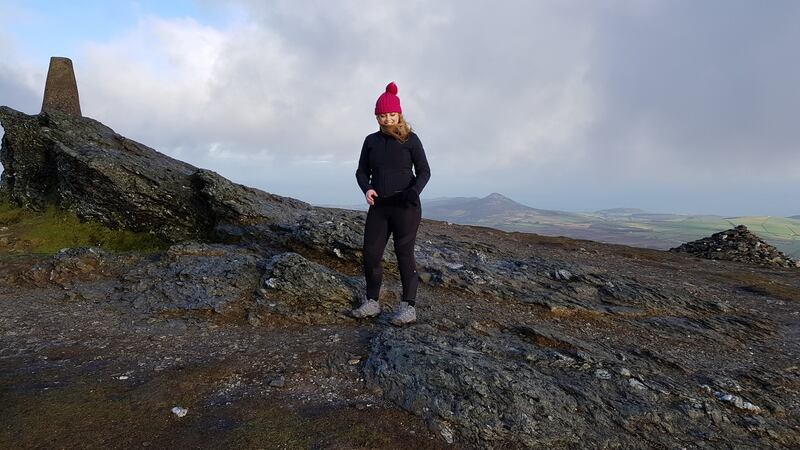 Rachel Flaherty on Djouce Mountain