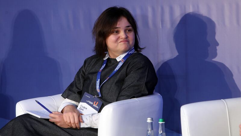 Director of the Lviv Centre for Urban History Sofia Dyak: ‘In every victory there is a seed of future defeat . . . The transformation of the [post-Soviet] 1990s was brutal here, in Russia, in the whole eastern bloc.’  Photograph: Ovsyannikova Yulia/ Ukrinform/Future Publishing