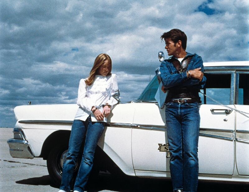 Sissy Spacek and Martin Sheen in Badlands