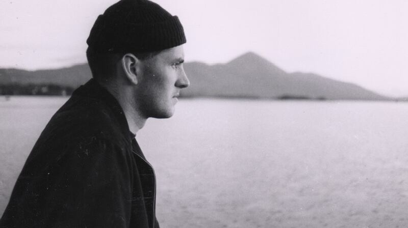 Enda photographed on Achill Island in 1987.