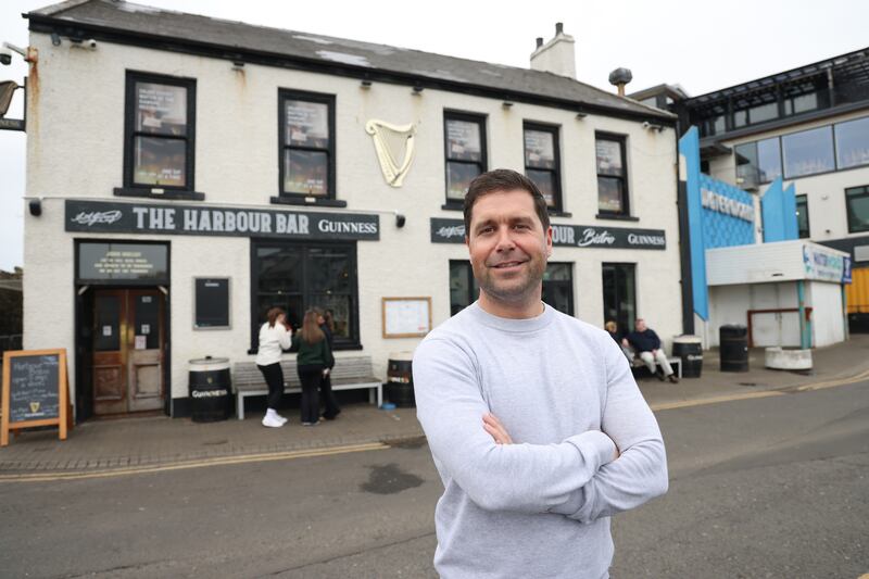 Matt McAlpin, a businessman and restaurateur in Portrush. 'You’re also hoping for that lasting effect that will bring more and more people to the north coast.' Photograph: Bryan O’Brien
