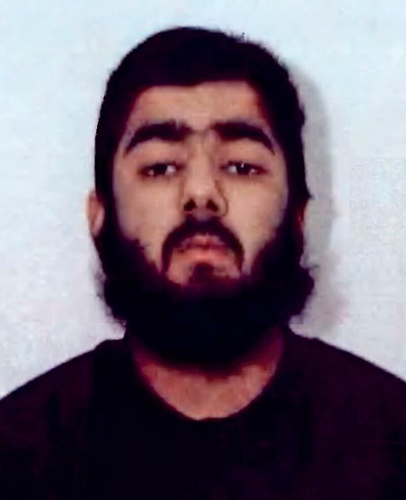 The Islamic State terror group claimed responsibility for the attack, saying Usman Khan was one of its fighters, but did not provide any evidence. Photograph: West Midlands Police Handout/EPA