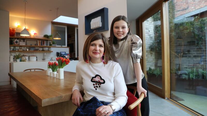 Ruth Monahan and daughter Maya Devaney (11). Photograph: Nick Bradshaw