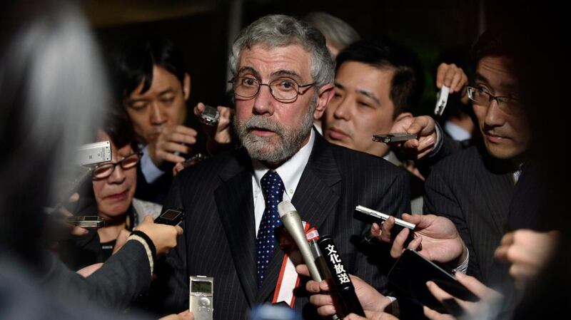 US economist Paul Krugman described Ireland’s 26 per cent growth rate in 2015  as “leprechaun economics”. Photograph: Franck Robichon/Reuters