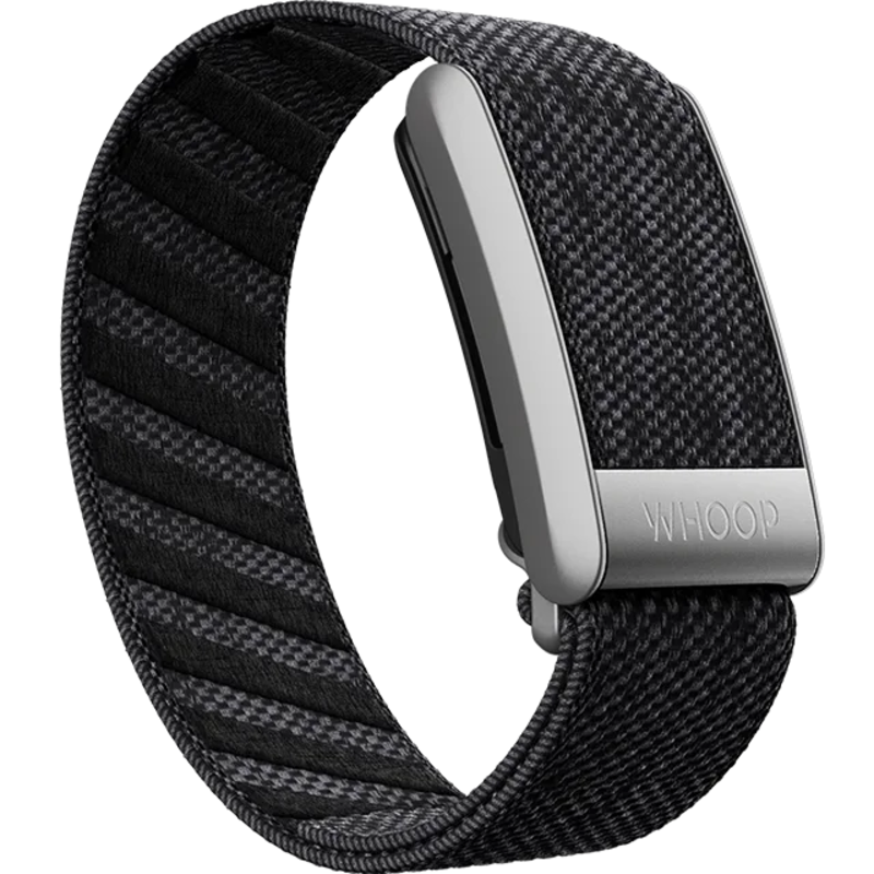 The Whoop band can also be worn inside clothing