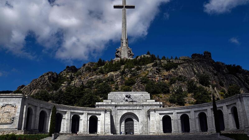 The Valley of the Fallen, northwest of Madrid, Spain. Photograph: Oscar Del Pozo/AFP via Getty Images