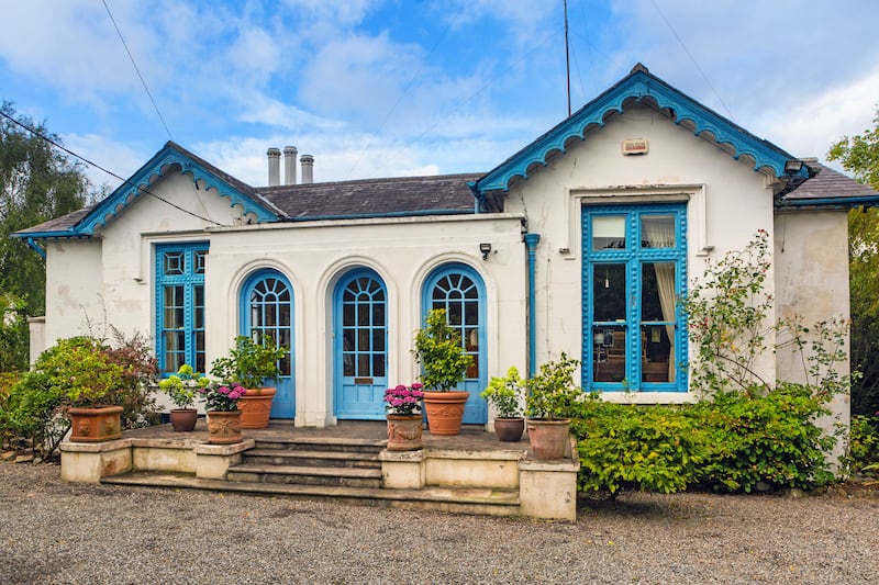 Bruce Arnold and his wife Mavis' home in Glenageary which was recently put up for sale with an asking price of €3.25 million. Photograph: Angela Mujica