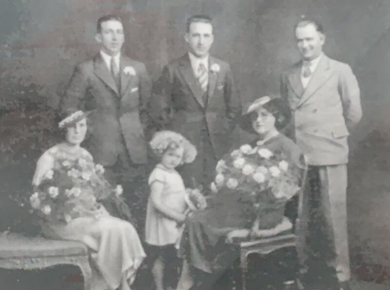 Fiona O'Flynn's grandparents Eileen Killilea and Thomas O'Flynn in July 1936