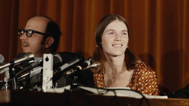 Linda Kasabian: Age 20 at the time of the murders, she became the prosecution’s star witness and was given immunity. Photograph:  Rolls Press/Popperfoto/Getty Images