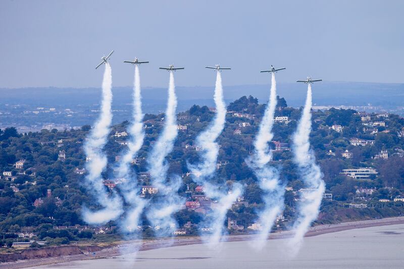 Bray Air Display: Team Raven. Photograph: Tom Honan