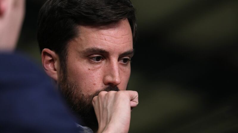 Fine Gael Housing Minister Eoghan Murphy TD at the Dublin election count centre at the RDS. Photograph: Crispin Rodwell/The Irish Times