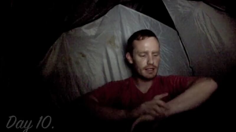Francis Cronin spent his final year in NUIG sleeping in a tent in a hidden location on campus.