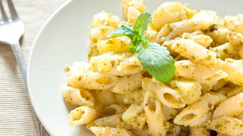 Pasta pesto
