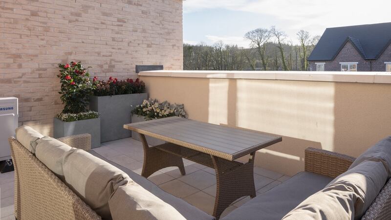 Three-bed duplex private terrace