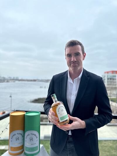 Thomas Walsh: with his brother Patrick, who also represented Carlow, they have created a family whiskey enterprise – Flying Tumbler. 