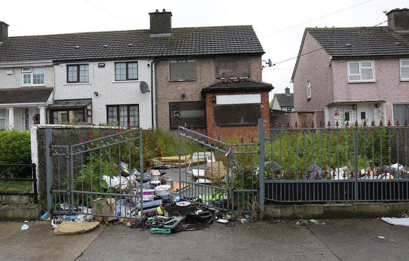 West Finglas is a particularly disadvantaged area. Photograph: Bryan O’Brien
